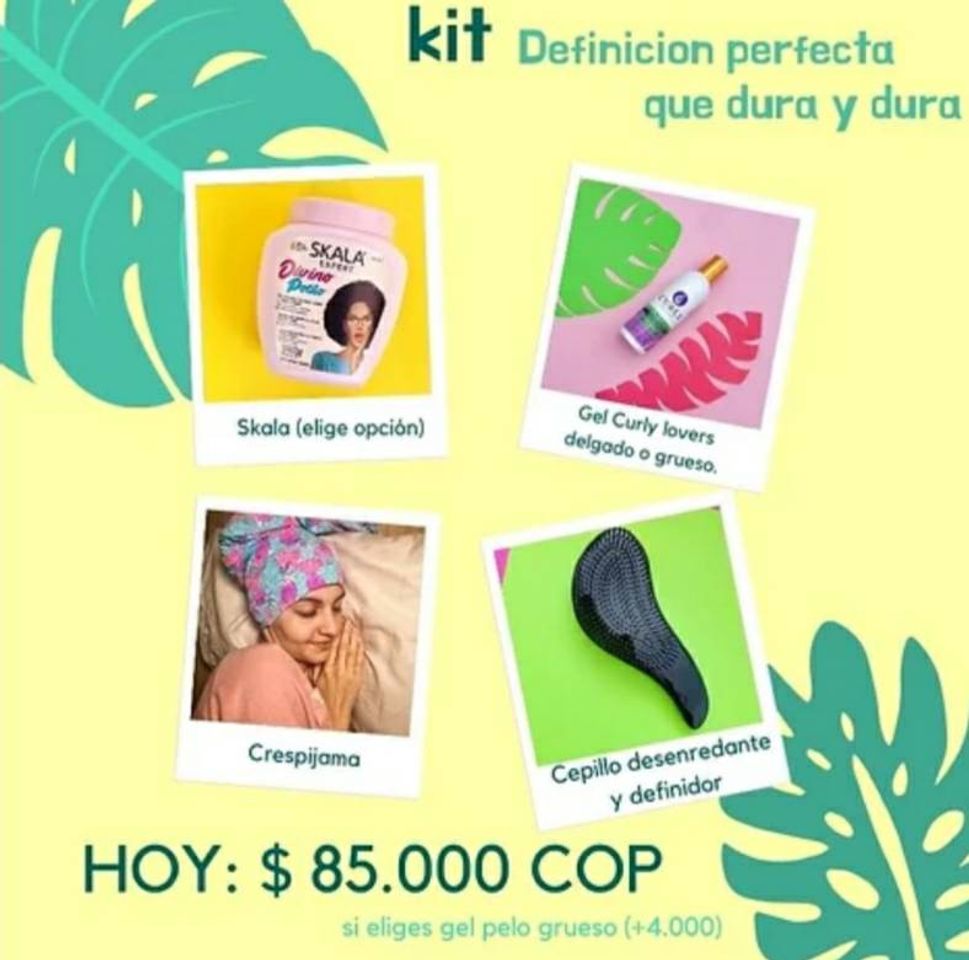 Producto Kit para definir tus crespos