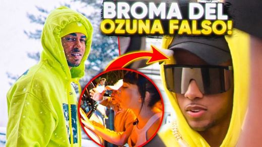 OZUNA FALSO enloquece a una ciudad! - YouTube