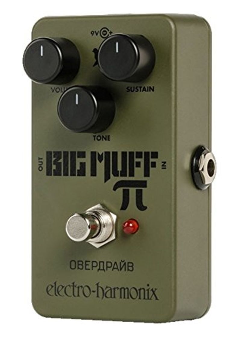 Productos Electro Harmonix Green Russian Big Muff · Pedal guitarra eléctrica