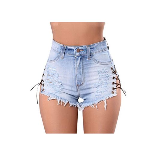 Short Masculino Jeans Feminino Cintura Alta Jean Mujer Verano Hot Shorts Fitness Feminino Plus Size Booty Shorts Denim