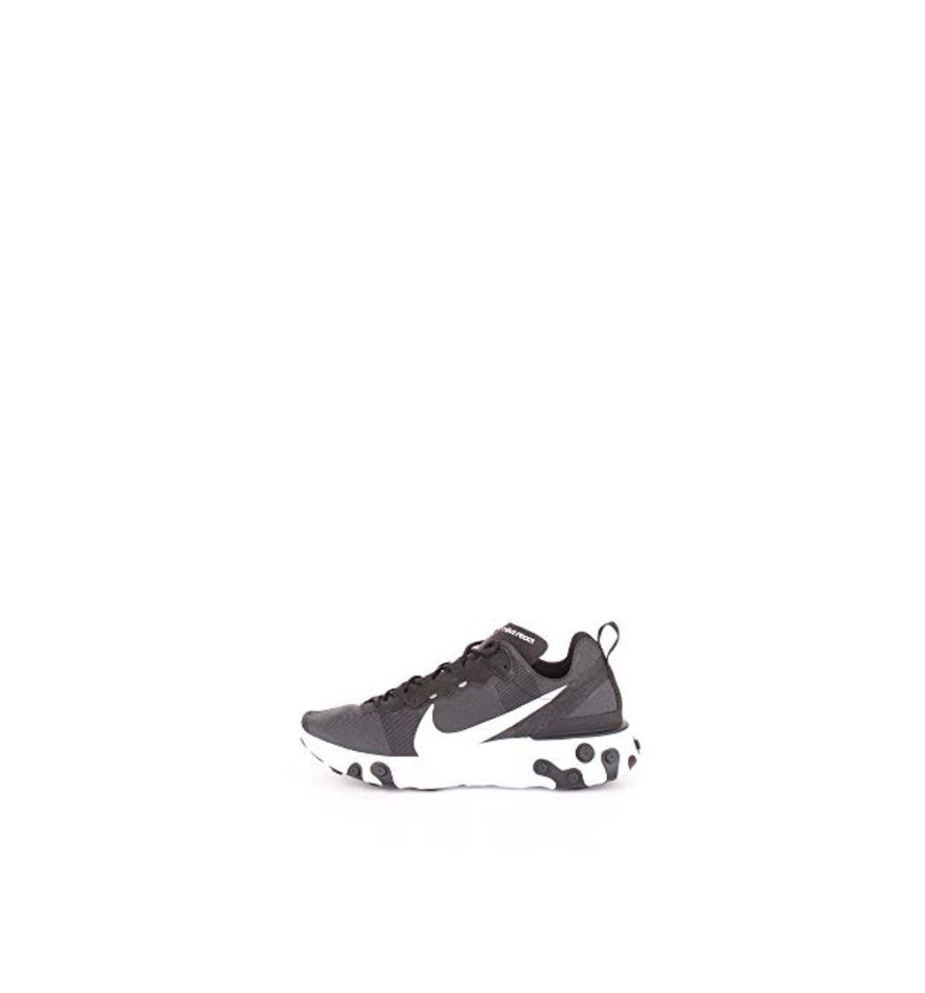 Moda Nike React Element 55, Zapatillas de Running para Hombre, Negro