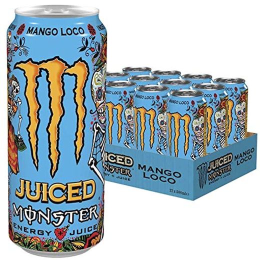 Monster Energy Mango Loco con zumo de mango