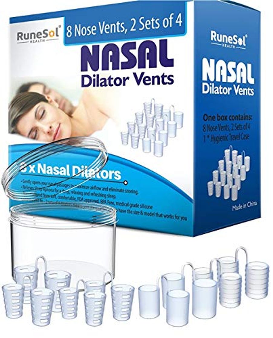 Product Runesol Dilatador Nasal - Antironquidos Nasal Dejar De Roncar - Dilatadores Nasales