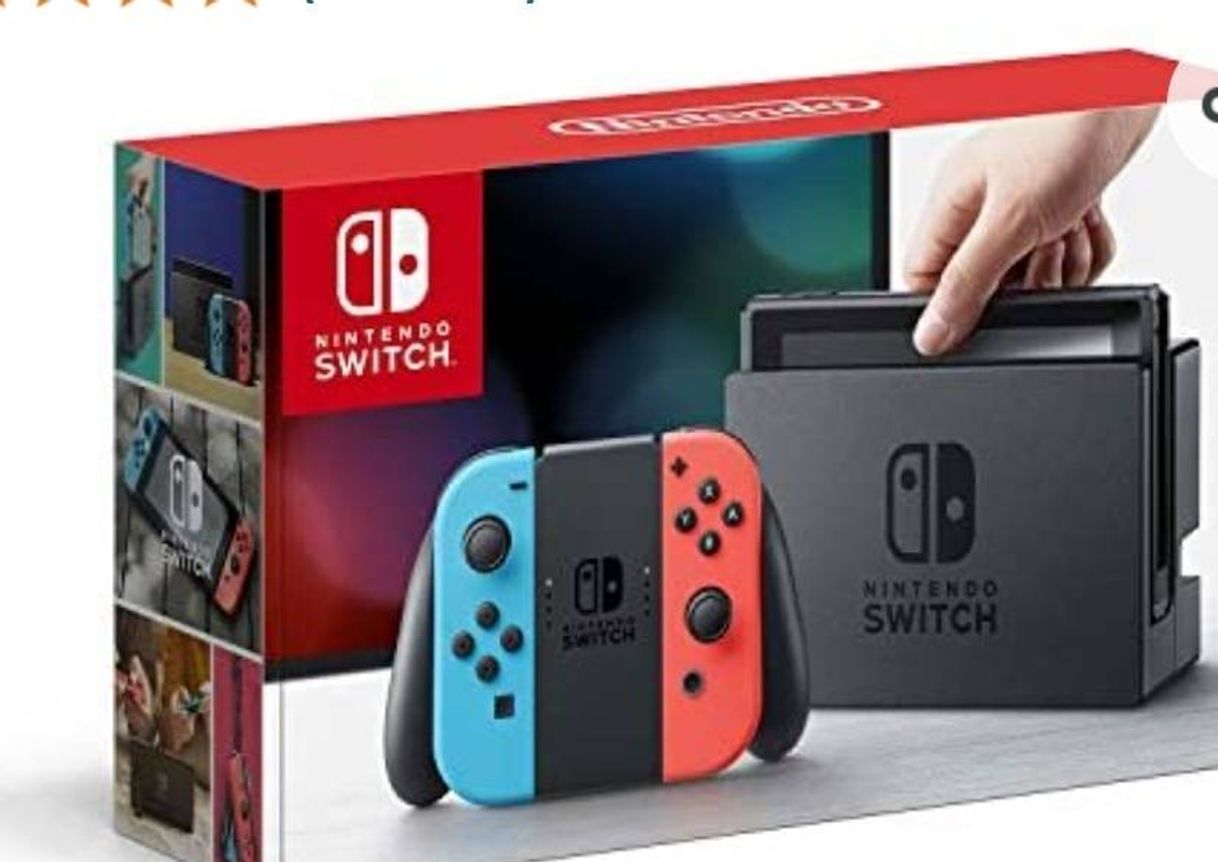 Moda Nintendo Switch - Console Neon 