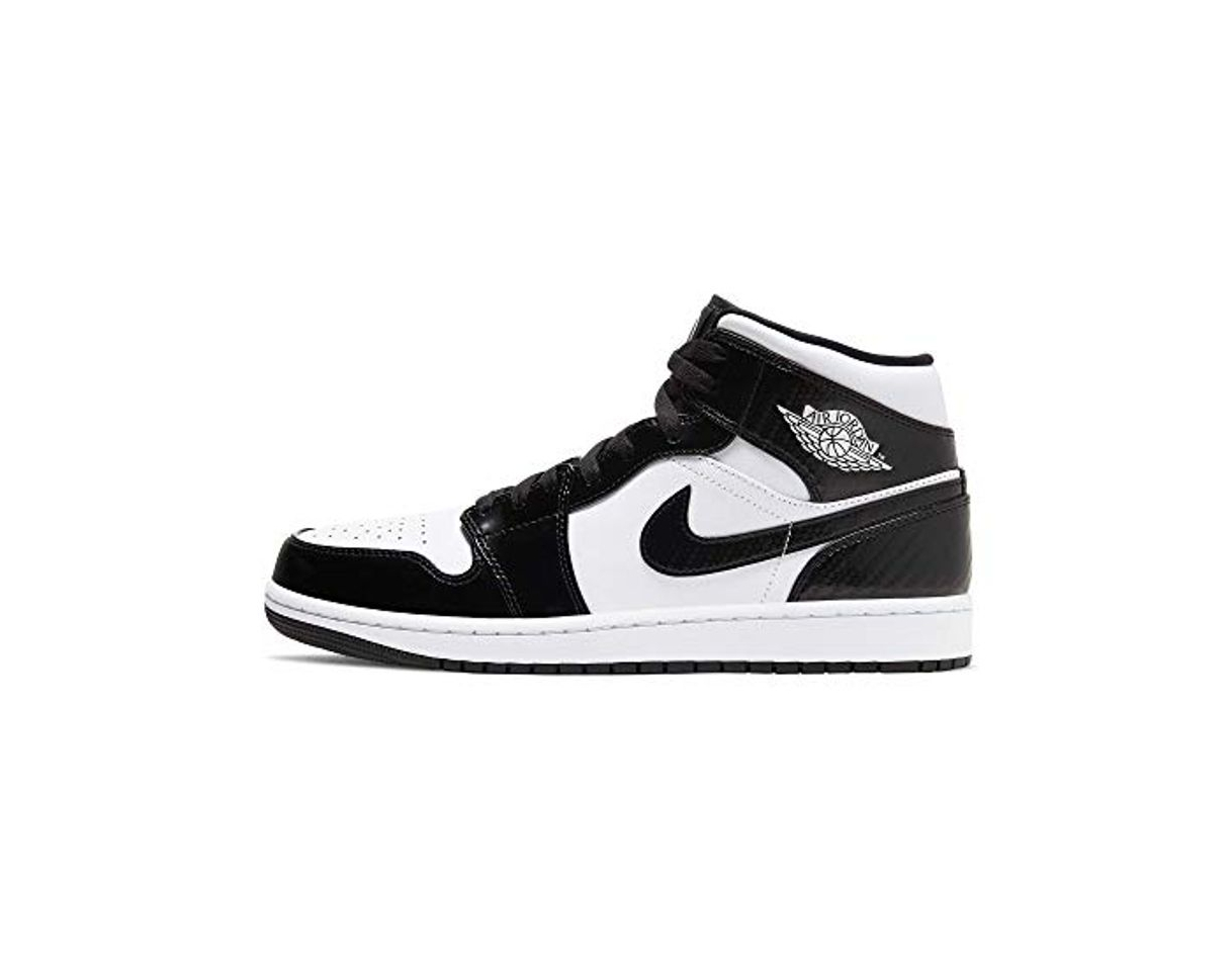 Fashion Nike Jordan 1 Mid All Star Carbon Fiber Negro/Blanco Hombres DD1649-001,