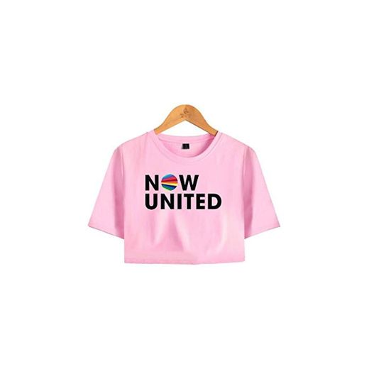 WAWNI Now United Better Album Crop Top Exposed ombligo camiseta O
