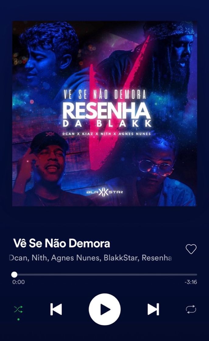 Canción Vê Se Não Demora 