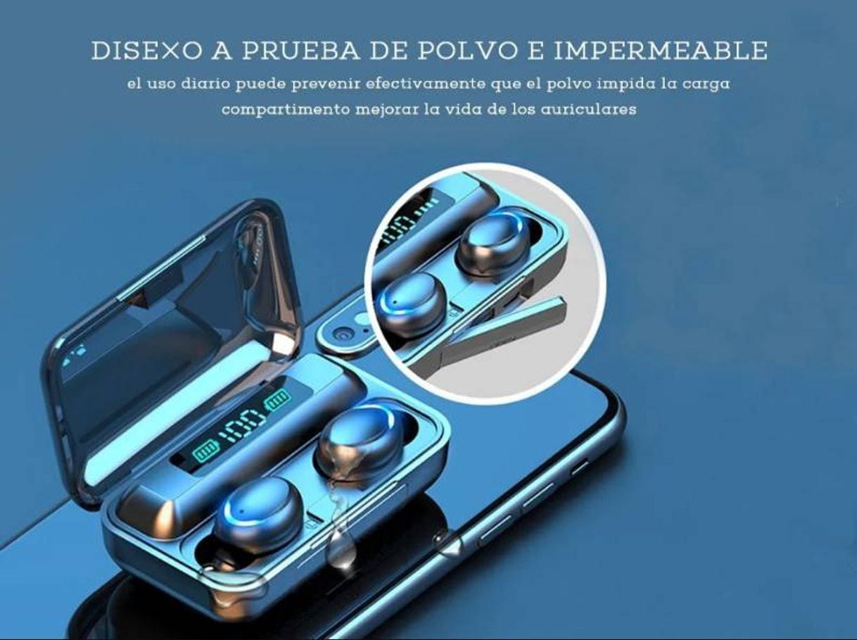 Products Audífonos Bluetooth Impermeables Negros🎧📱😍