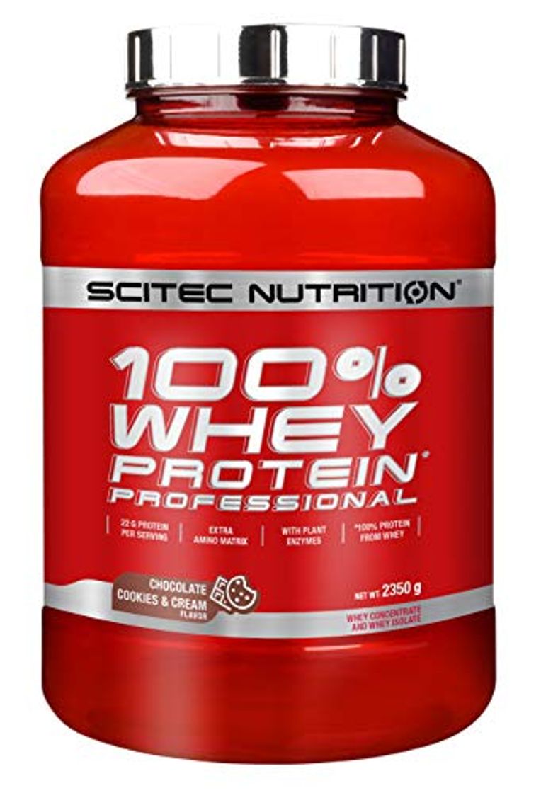 Social Scitec Nutrition 100% Whey Protein Professional Suplemento Nutricional de Proteinas con Sabor