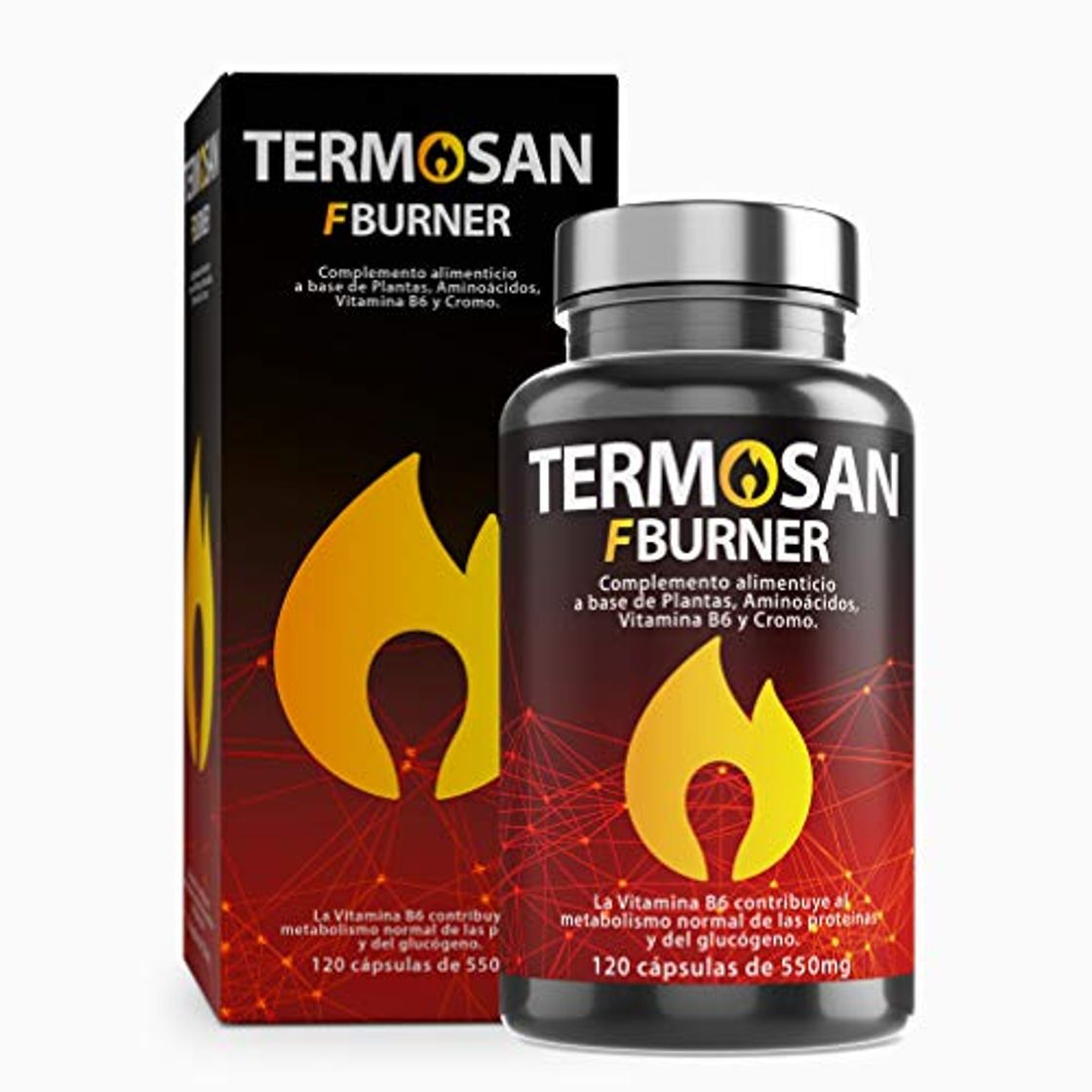 Product Quemagrasas Natural Termogénico Adelgazante Fat Burner | Supresor de Apetito |Garcinia Cambogia