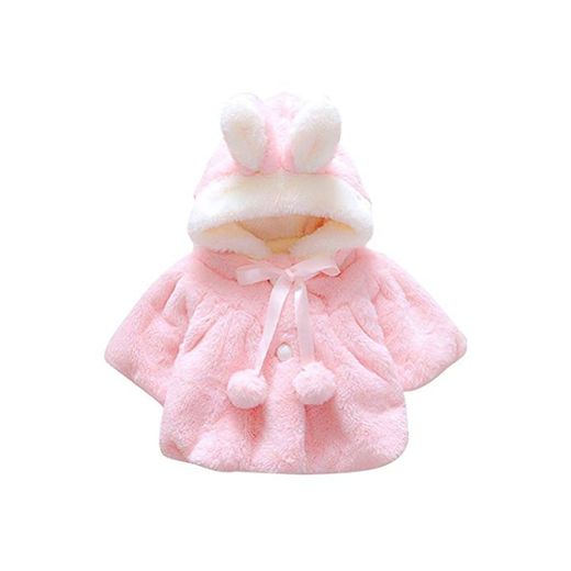 EDOTON Abrigos Bebé, Niña Infant Ropa Otoño Invierno Chaqueta con Oreja de