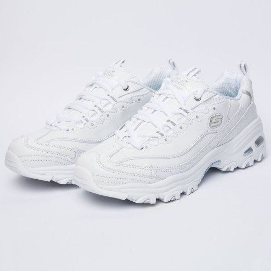 Fashion Skechers 11936, Zapatillas para Mujer, Blanco