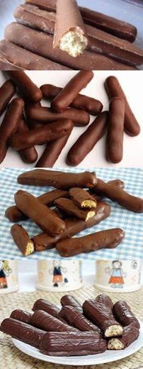 Palitos de chocolate