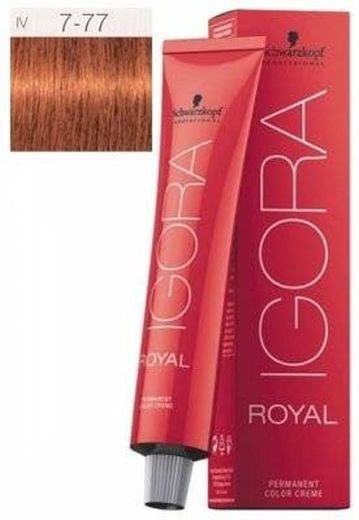 Schwarzkopf Igora Royal Coloração 7/77 Louro Médio Cobre Extra ...