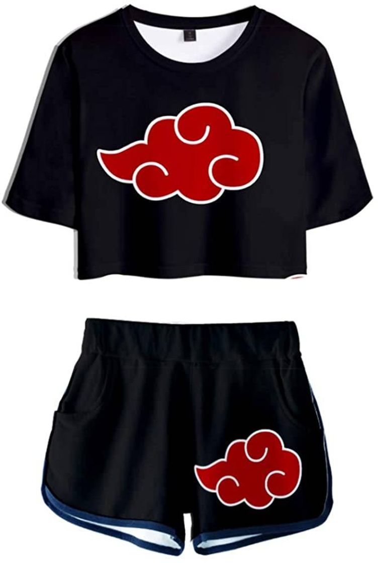 Moda Camisa y shorts team akatsuki