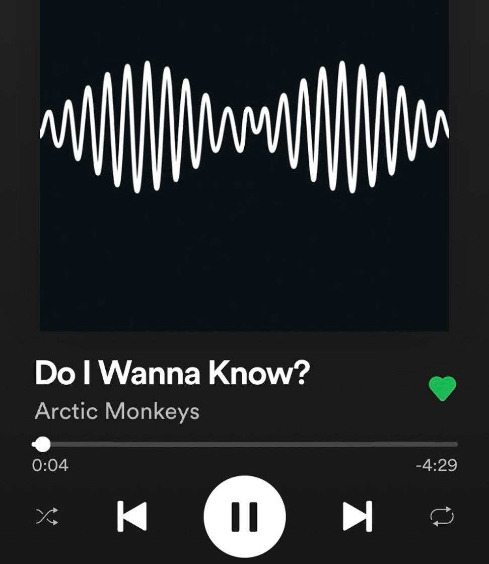 Canción Do I Wanna Know?