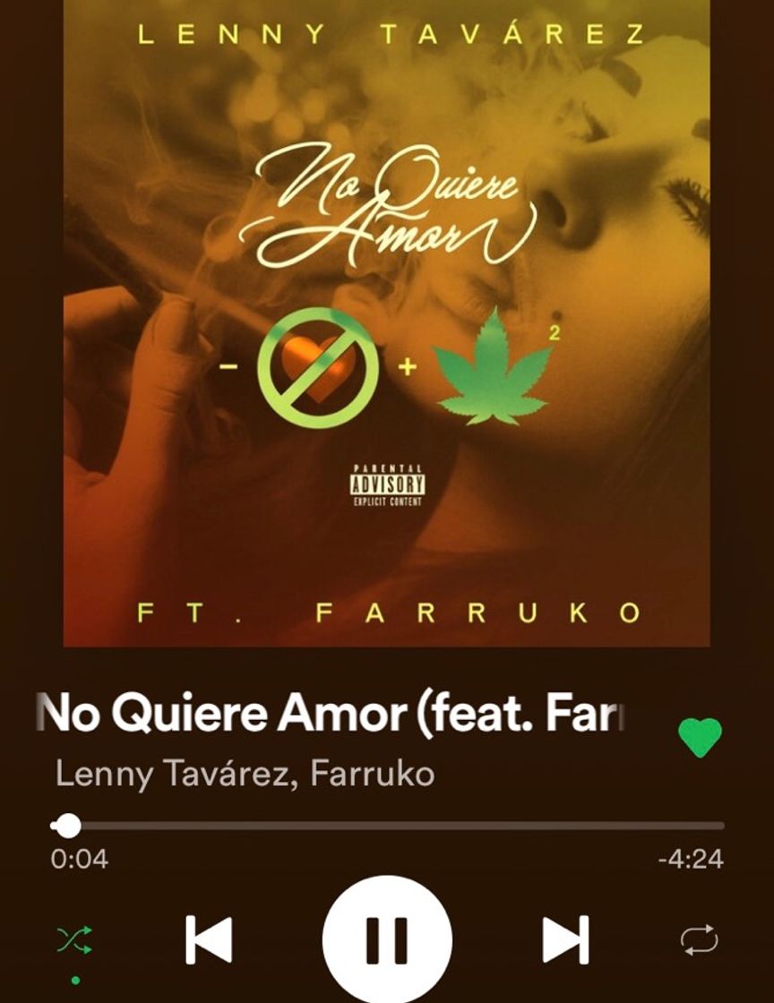 Canción No Quiere Amor (feat. Farruko)