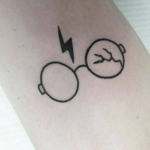 Tatuagem do Harry Potter 