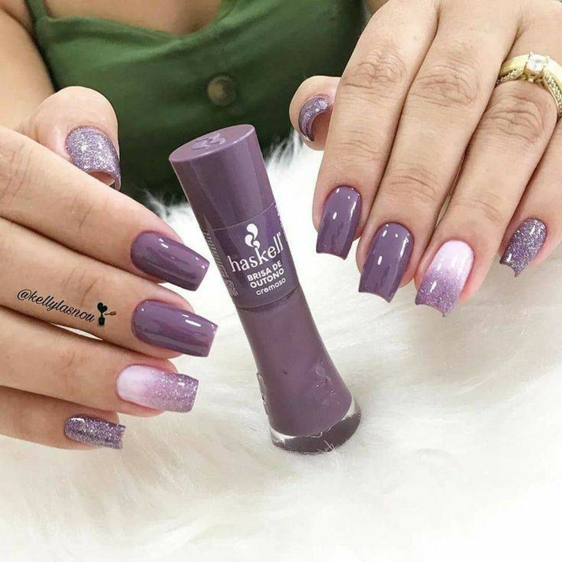 Moda Esmalte roxo