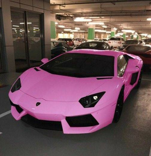 Carro rosa