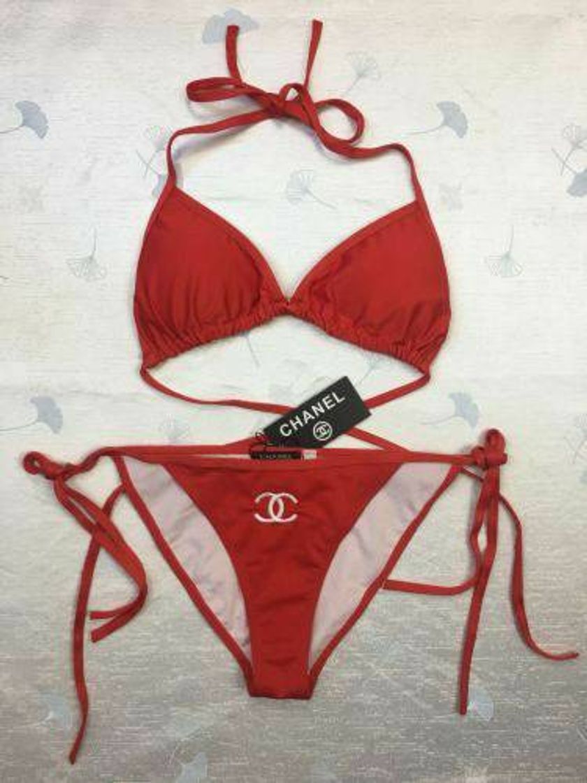 Social Biquini chanel vermelho 