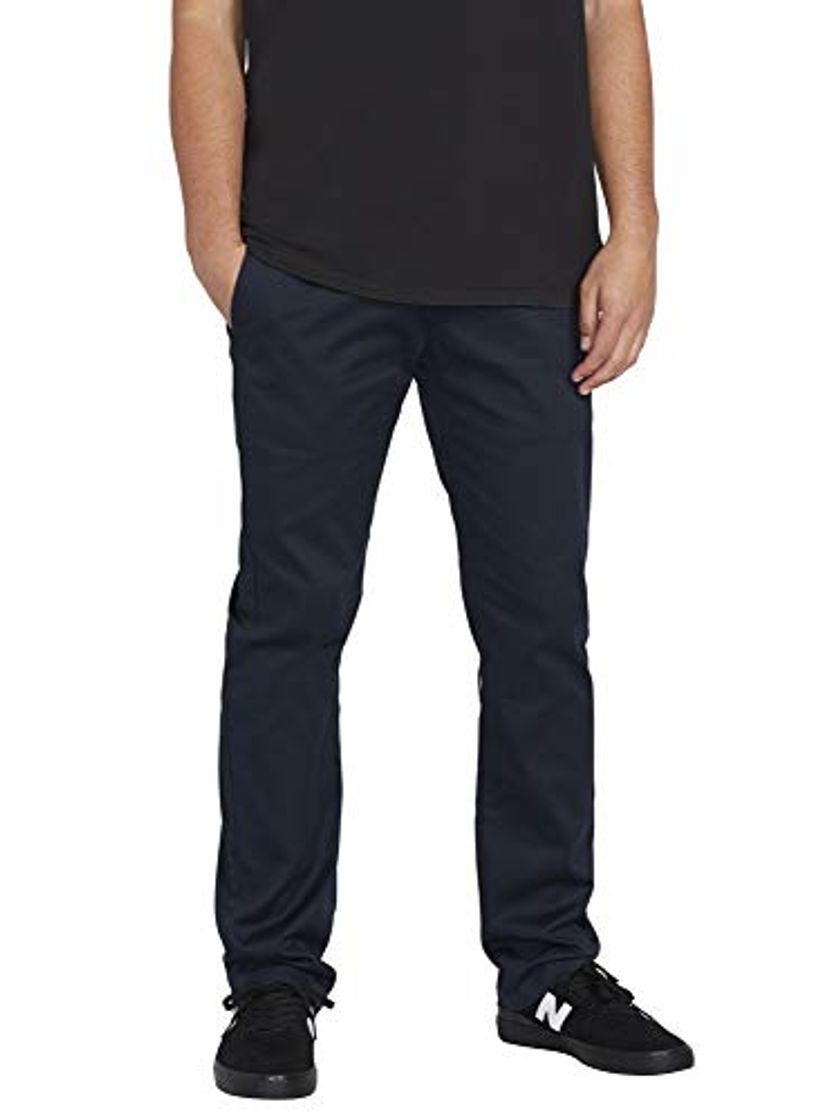 Moda Volcom Frickin Modern Stret Pantalón, Hombre, Dark Navy, 32