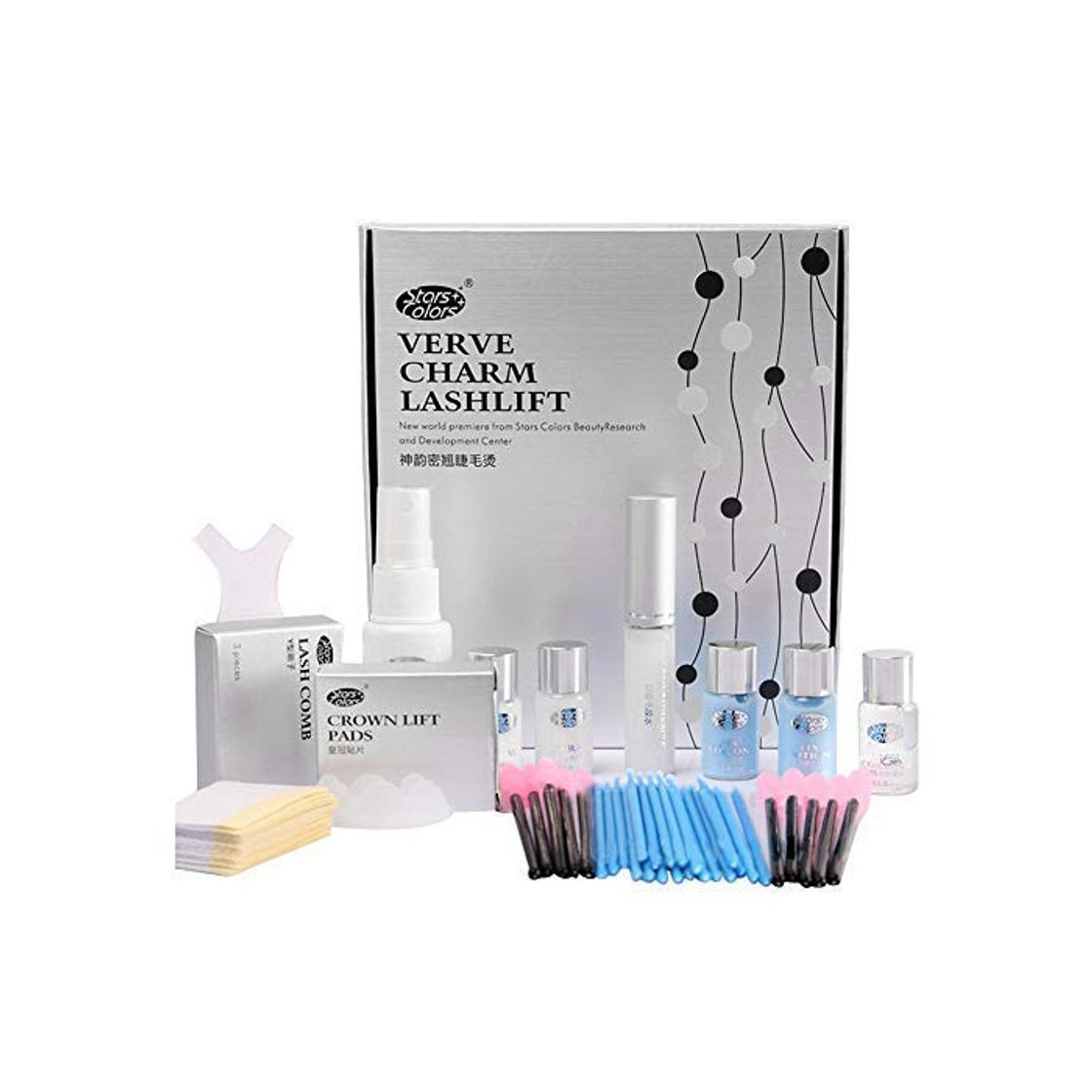 Productos Kit de Permanente de Pestañas, Eyelash Perm Liquid Eyelash Wave - Herramientas