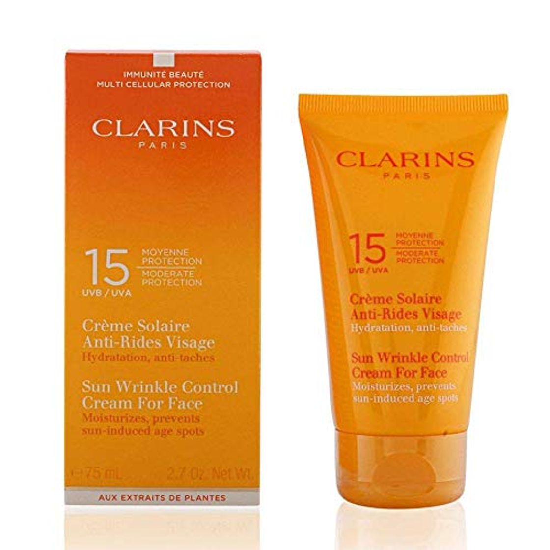 Beauty Clarins Crema Protectora Filtro Solar Corporal de 15 UVB/UVA