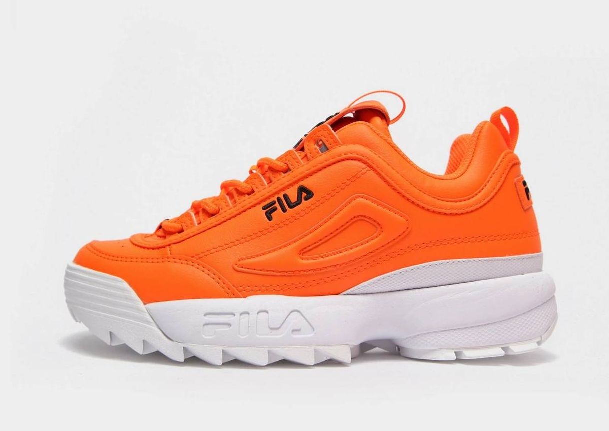 Moda Compra Fila Disruptor II júnior en Naranja