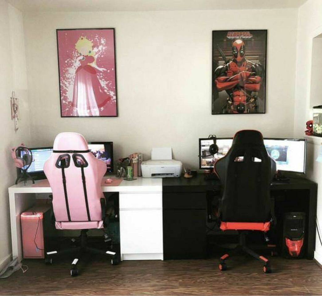 Fashion quarto gamer casal