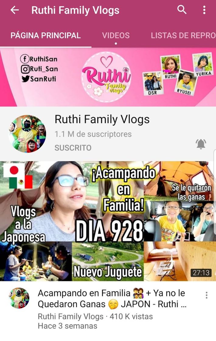 Moda Ruthi Family Vlogs - YouTube 