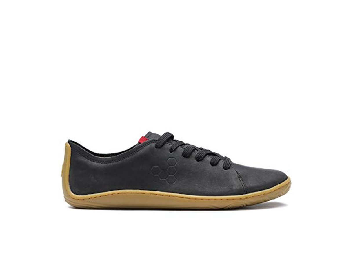 Moda Vivobarefoot Hombre Addis Cuero Black Entrenadores 44 EU