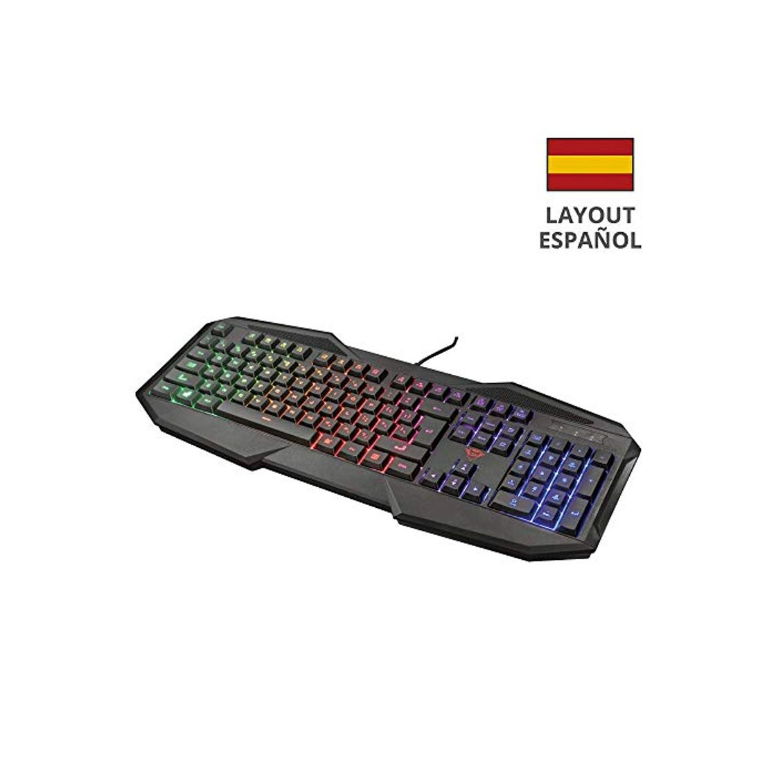 Social Trust Gaming GXT 830-RW Avonn - Teclado Gaming Iluminado