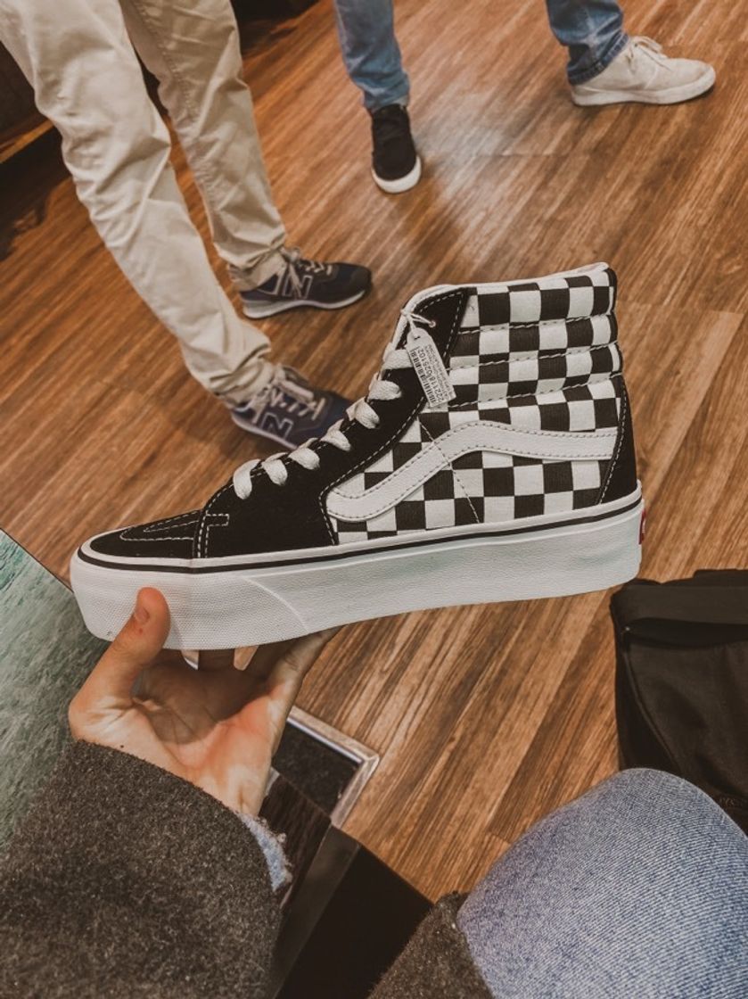 Social Ténis plataforma Sk8-Hi 2.0 | Checkerboard | Vans