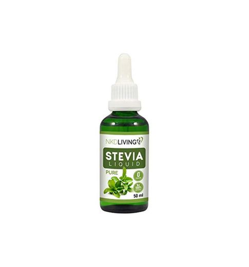 Gotas líquidas de estevia pura 50 ml - Estevia pura