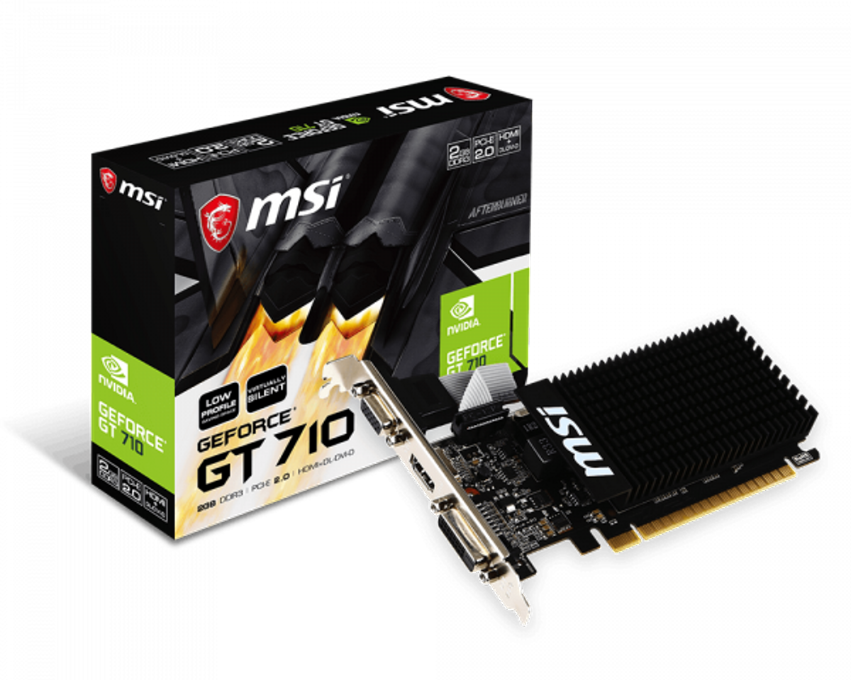 Social MSI GAMING GeForce GT 710 