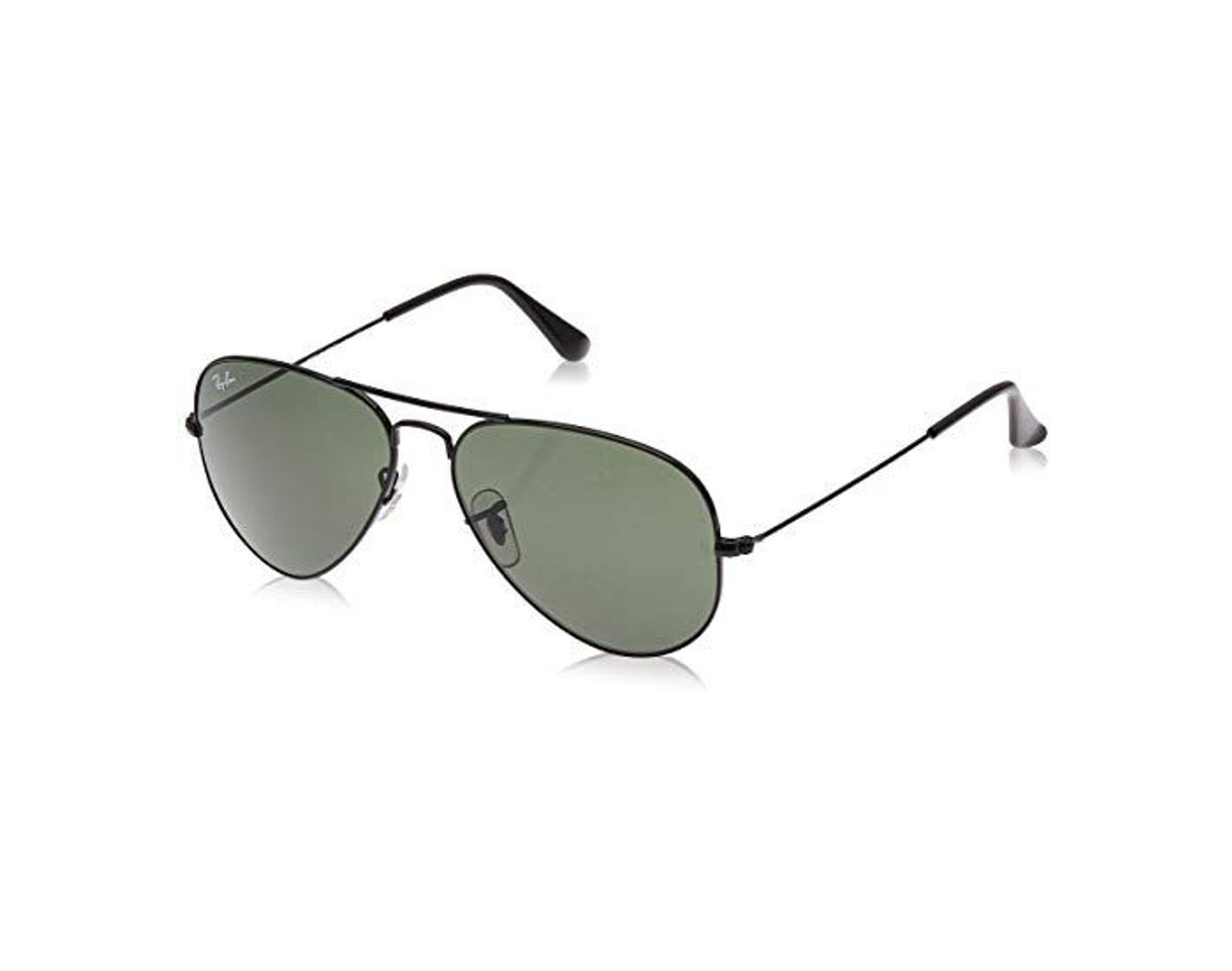 Moda Ray-Ban Aviator Large Metal, Gafas de Sol Unisex Adulto, Negro