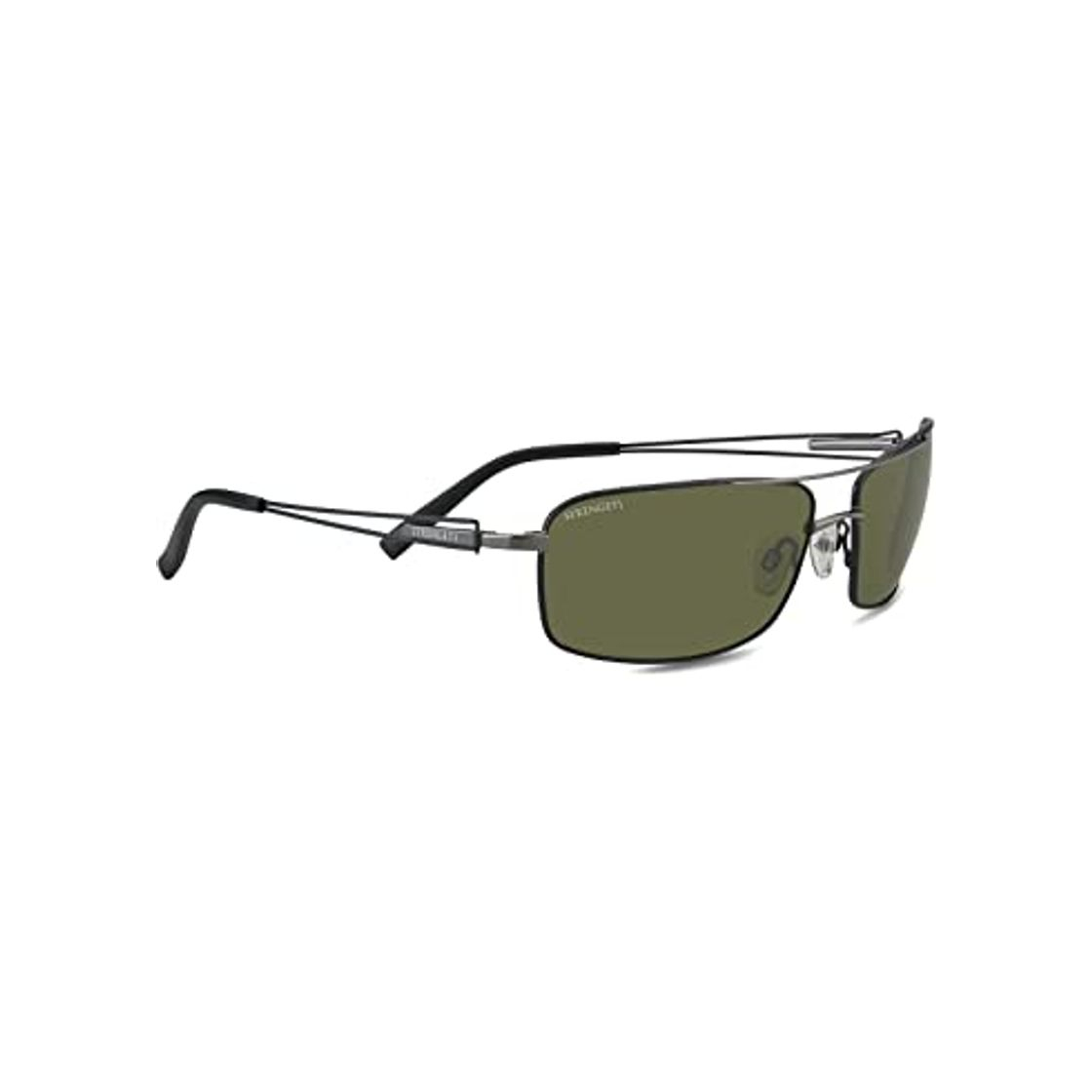 Moda SERENGETI Dante Gafas, Unisex Adulto, Shiny Gunmetal