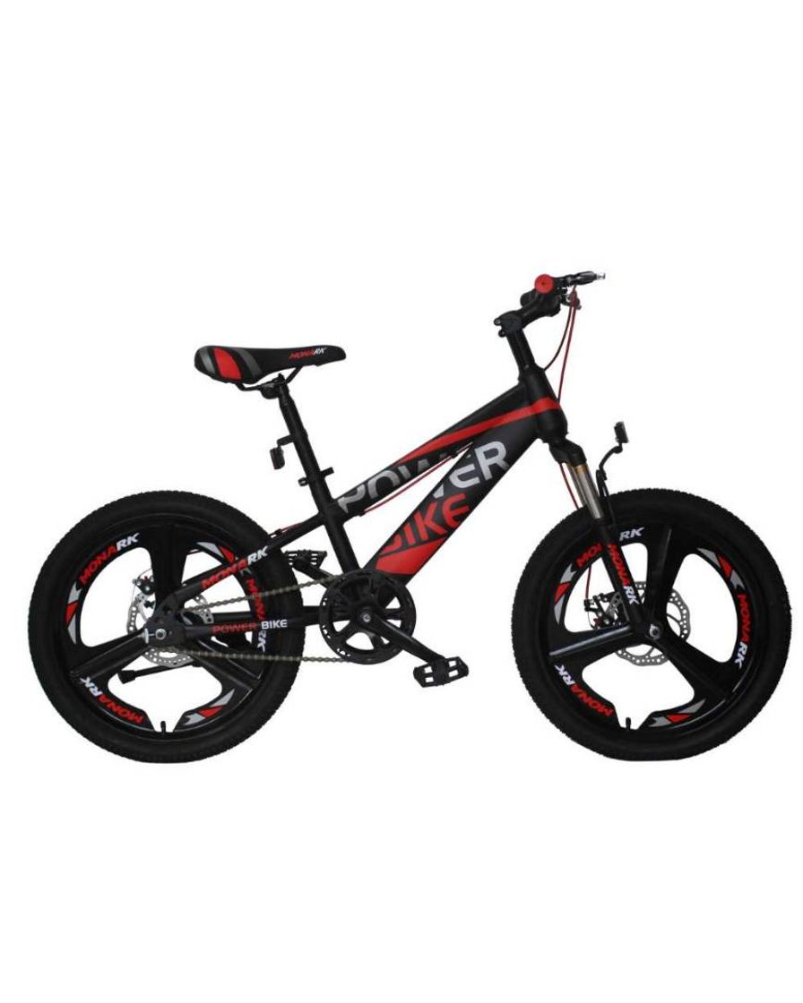 Moda Bicicleta Monark Power Bike Aro 20" Negro Rojo | Estilos.com