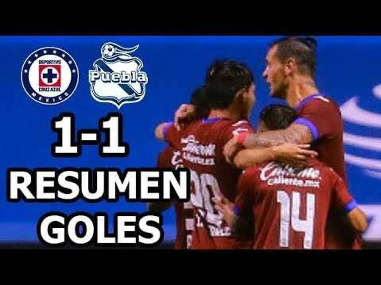 Fashion Puebla vs Cruz Azul 1-1 Resumen Goles Liga MX 2020

