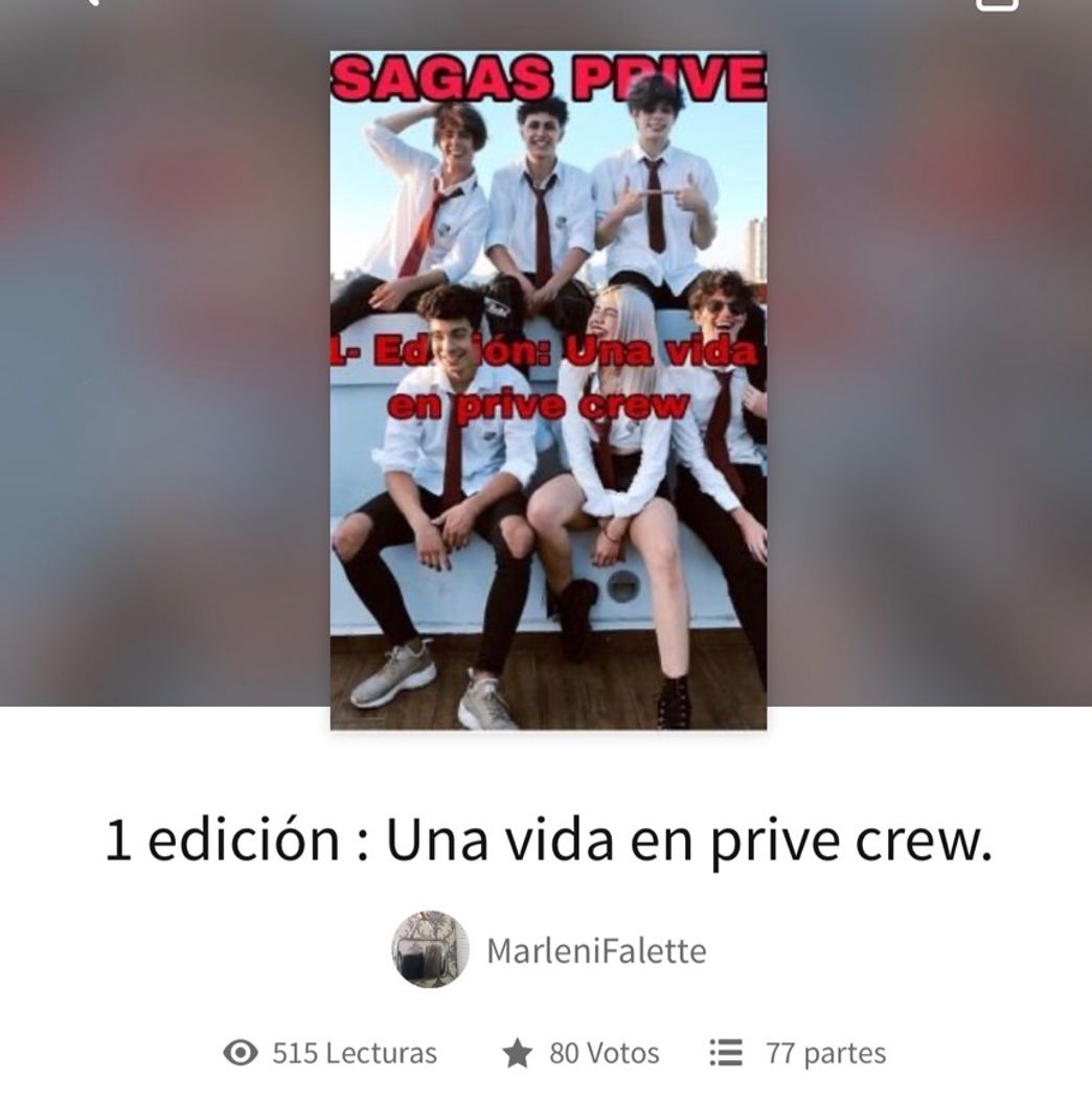 Libro Saga : Prive crew 