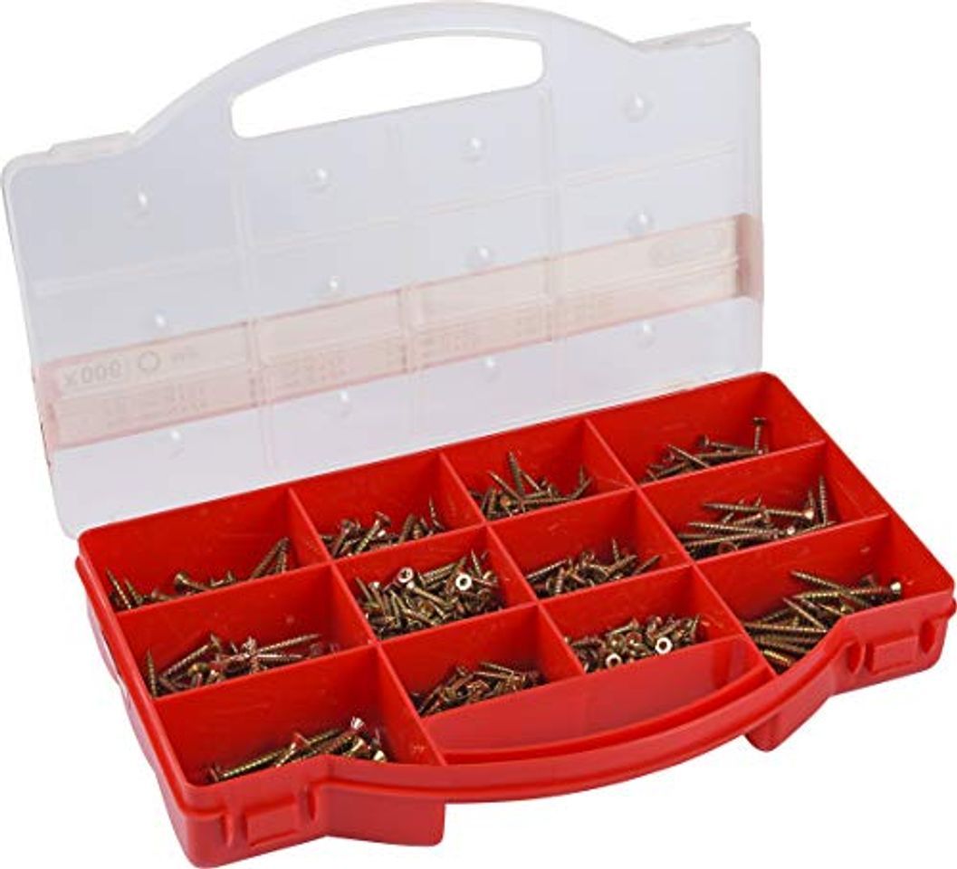 Social Connex DP8500085 - Estuche con tornillos surtidos