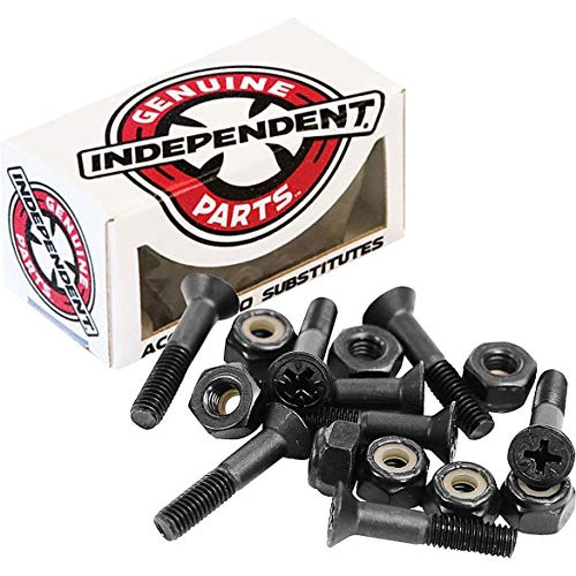 Social Independent Tornillos De Skateboard Phillips - 1 Inch Negro