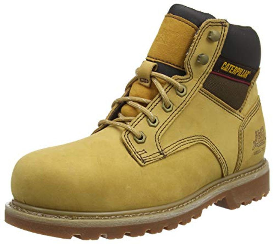 Fashion Cat Footwear Tracker, Botas de Trabajo para Hombre, Beige