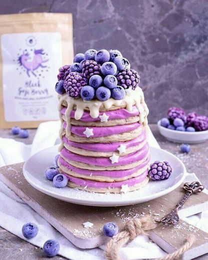 •purple pancake•