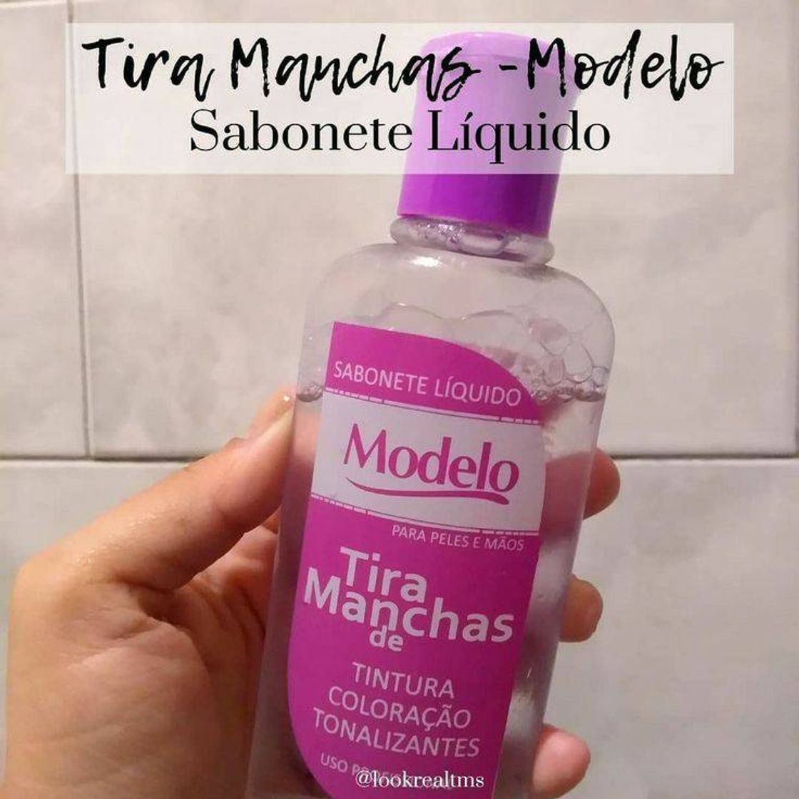 Fashion Produto para manchas de tinta de cabelo!