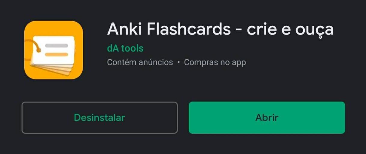 App Anki Flashcards maker