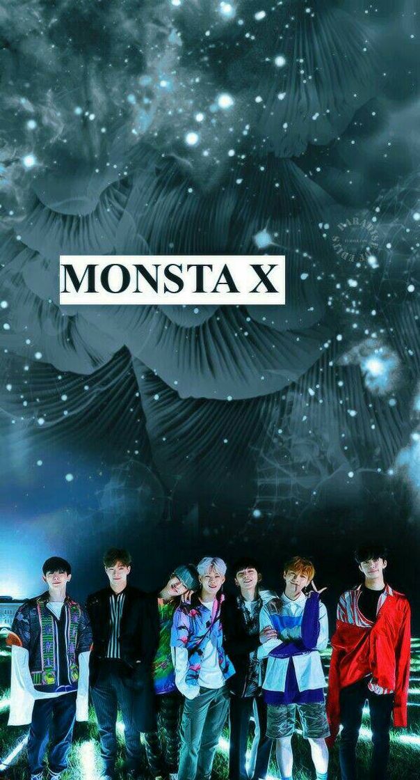 Fashion monsta x blue wallpaper 🍉