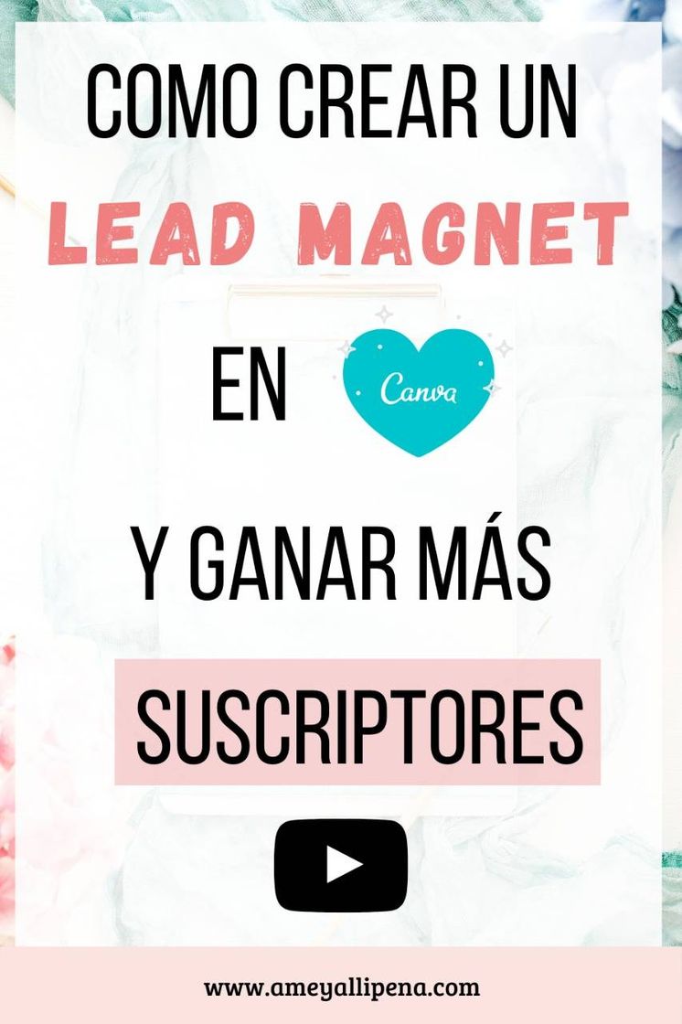 Moda Como crea un lead magnet Canva