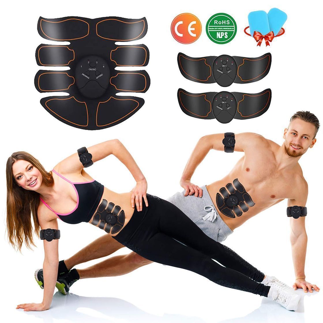 Social HOPOSO Electroestimulador Muscular Abdominales